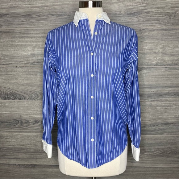 Brooks Brothers Tops - Brooks Brothers Striped Button Down Shirt size S